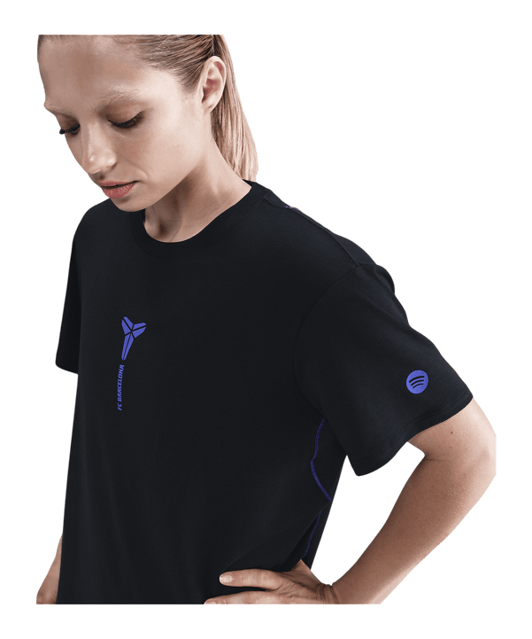 Nike FC Barcelona One Relaxed T-Shirt Damen Schwarz F010 - schwarz