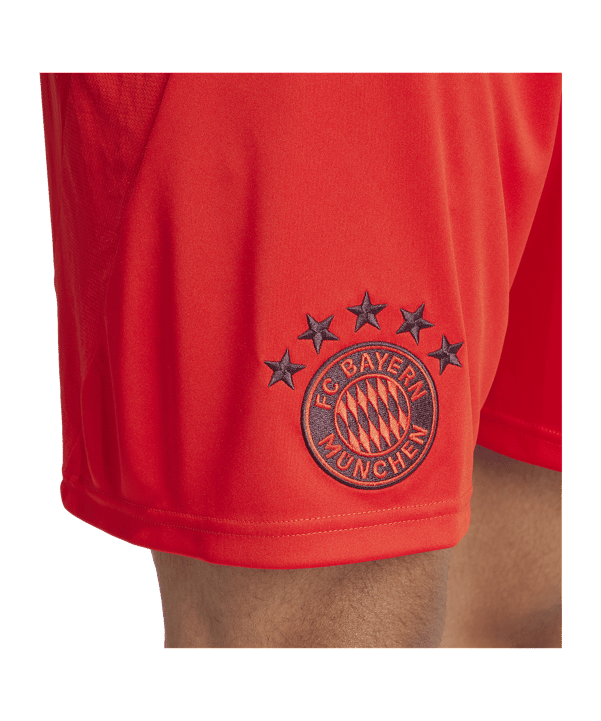 adidas FC Bayern München Short Home 2024/2025 Rot - rot