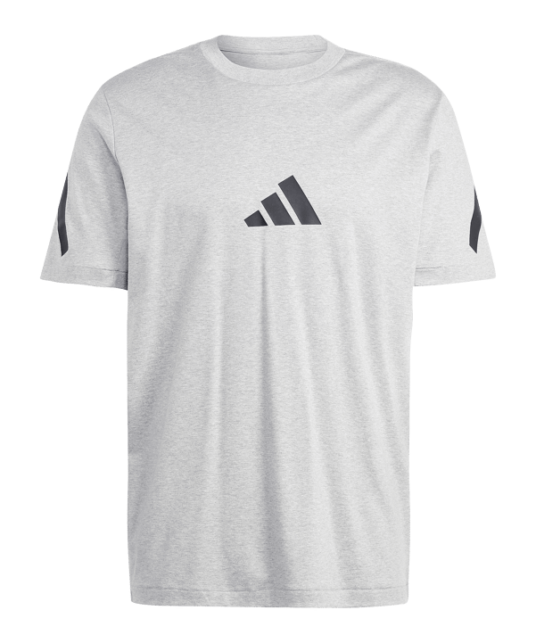 adidas T-Shirt Grau - grau