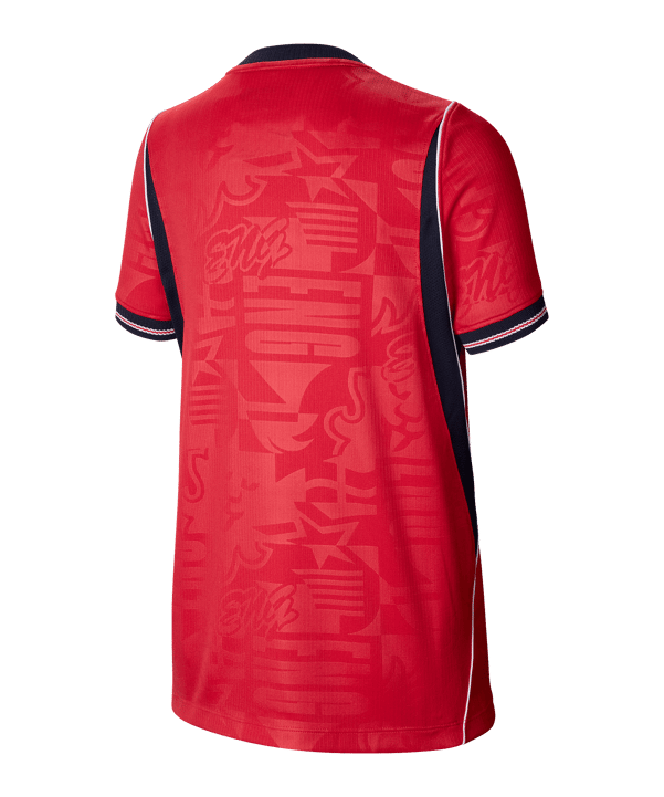 Nike FA England Trikot Away WM 2026 Kids Rot F624 - rot