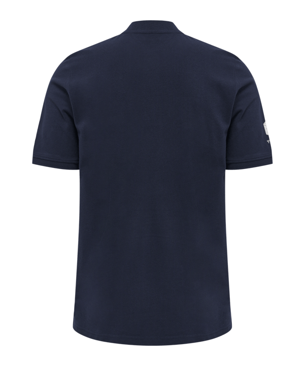 Hummel Move Grid Polo Blau F7026 - blau