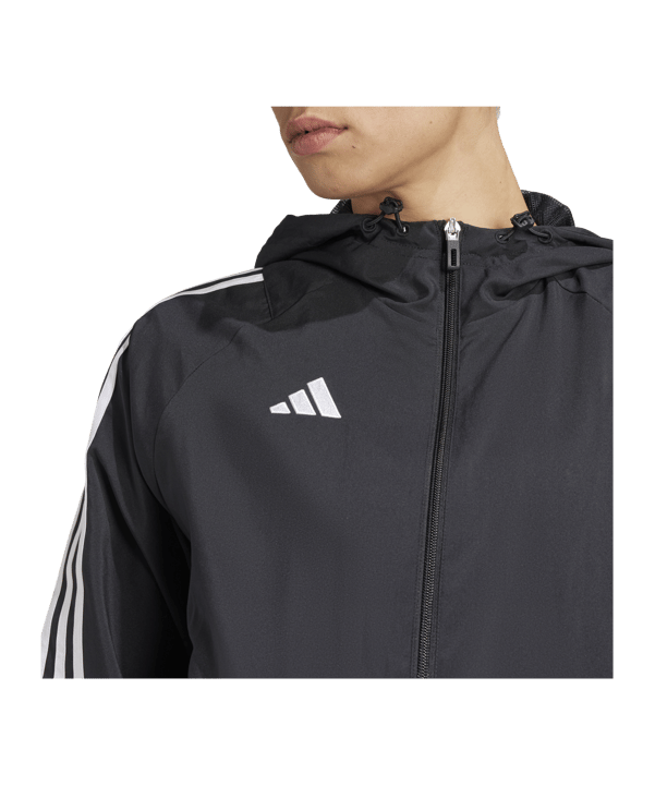 adidas Tiro 24 Windbreaker Damen Schwarz - schwarz