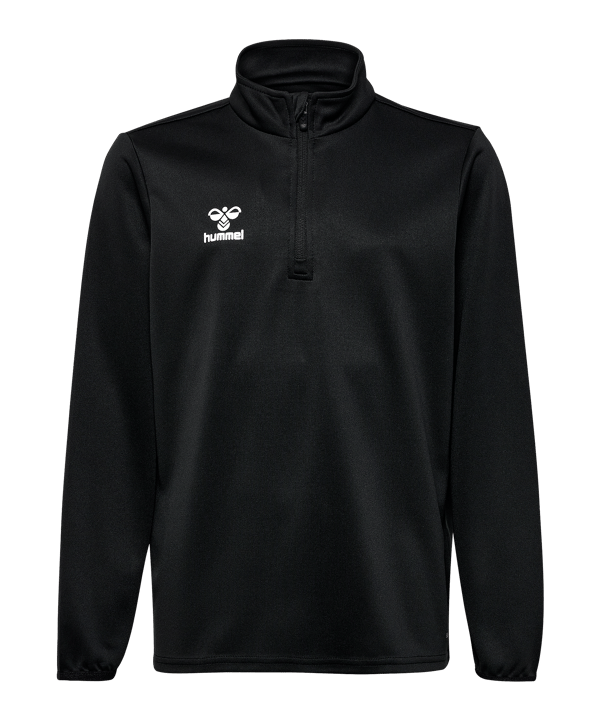 Hummel Essential Half-Zip Sweatshirt Kids Schwarz F2001 - schwarz