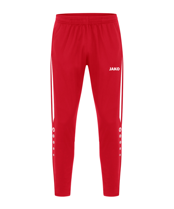 JAKO Power Polyesterhose Kids Rot Weiss F105 - rot