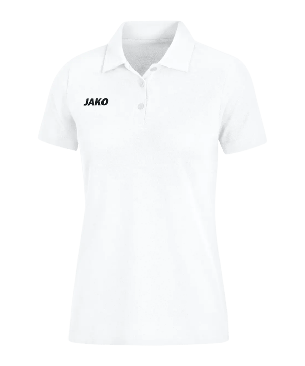 JAKO Base Poloshirt Damen Weiss F00 - weiss