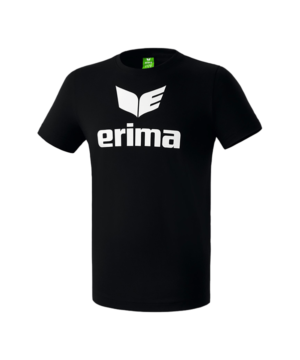Erima Promo T-Shirt Kids Schwarz Weiss - schwarz