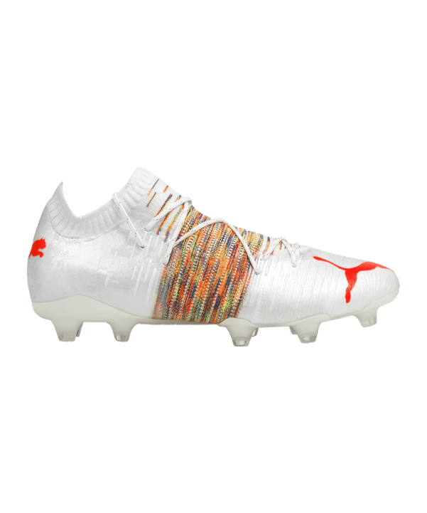 Puma Future Z Spectra 1 1 Fg Ag Weiss Rot F03 Fussballschuh Nocken Rasen