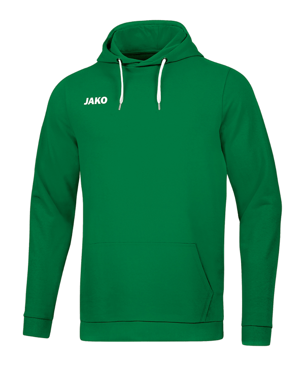 JAKO Base Sweatshirt à capuche Enfants Vert C006 - vert