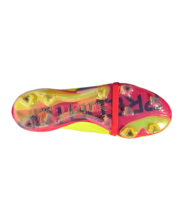 adidas Predator Elite FT FG Energy Citrus Gelb Schwarz Rot - gelb
