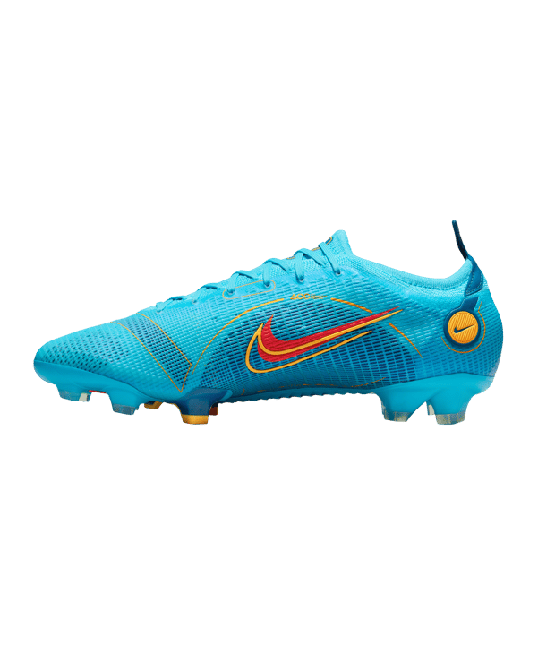 Nike Mercurial Vapor XIV Blueprint Elite FG Blau Orange F484 - blau