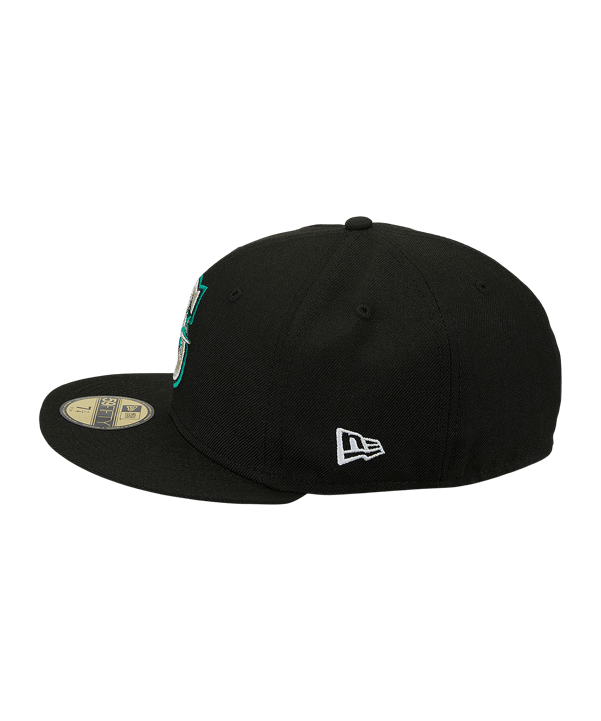 New Era Seattle Mariners 59Fifty Cap Schwarz - schwarz