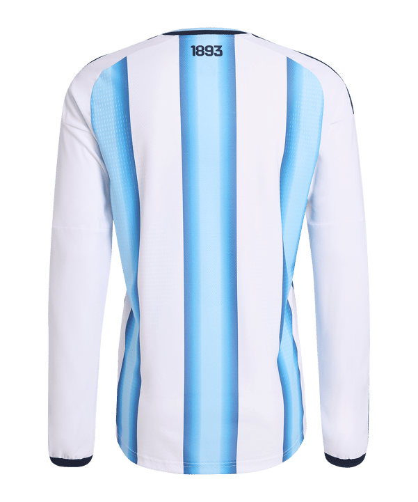 adidas Argentinien Authentic Trikot Langarm Home WM 2026 Weiß - weiss