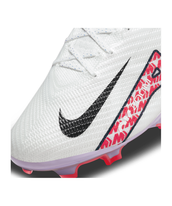 Nike Air Zoom Mercurial Vapor XV Elite FG Weiss Rot F101 - weiss