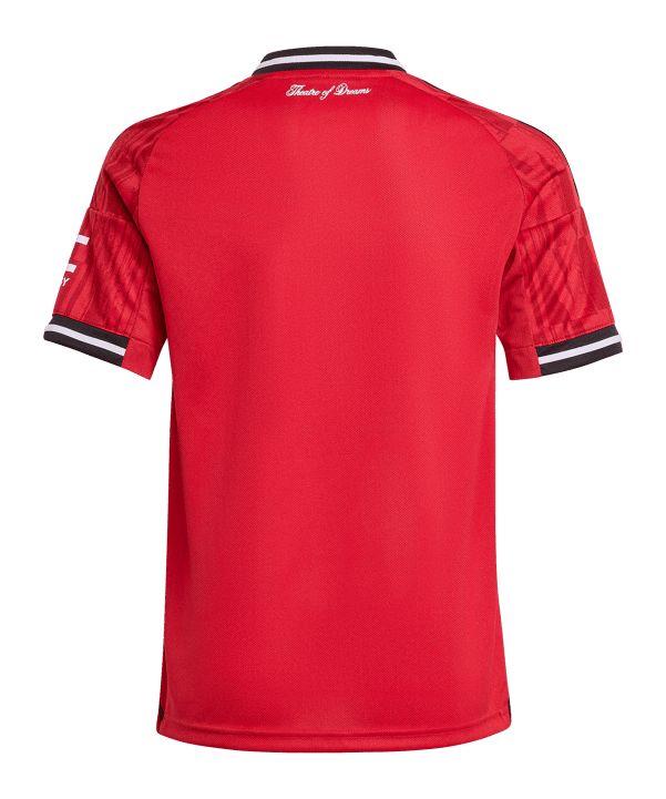 adidas Manchester United Trikot Home 2025/2026 Kids Rot - rot