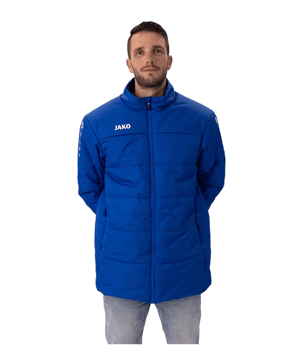 JAKO Team Giacca per allenatore Blu C400 - blu