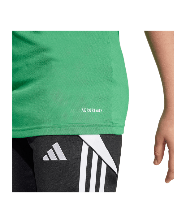adidas Squadra 25 Polo Kids Grün - gruen
