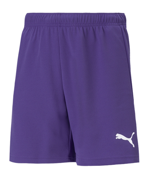 PUMA teamRISE Short Kids Lila Weiss F10 - lila