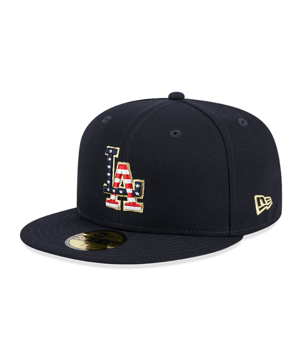 New Era Los Angeles Dodgers 4th 59Fifty Cap Blau - blau