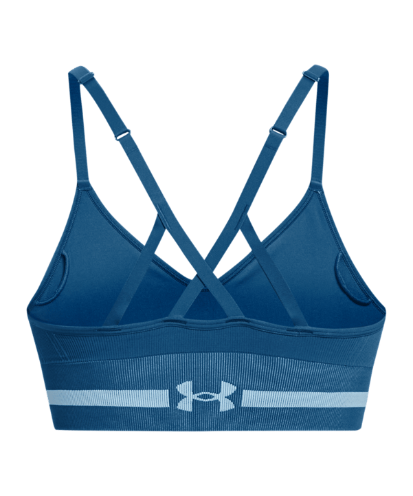 Under Armour Low Long Sport-BH Damen Blau F426 - blau