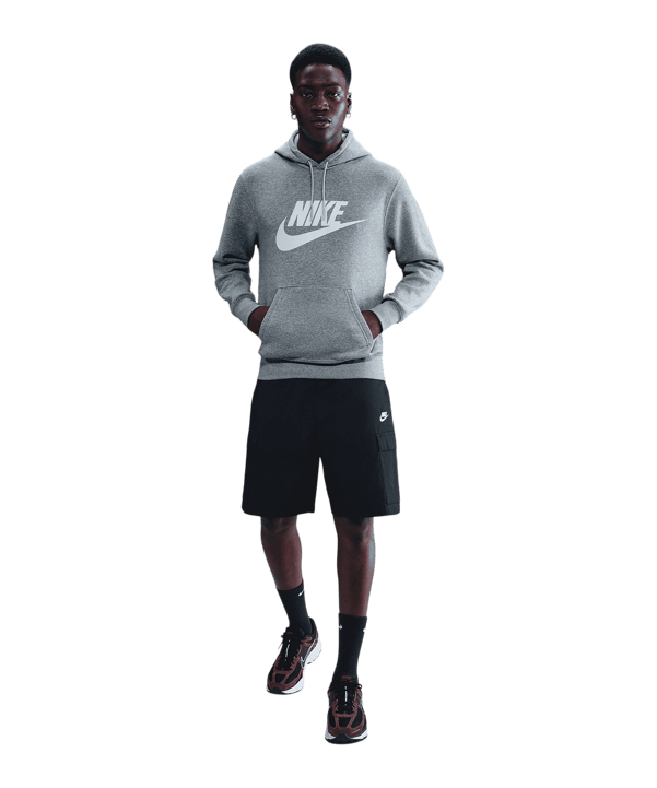 Nike Club Hoody Grau F063 - grau