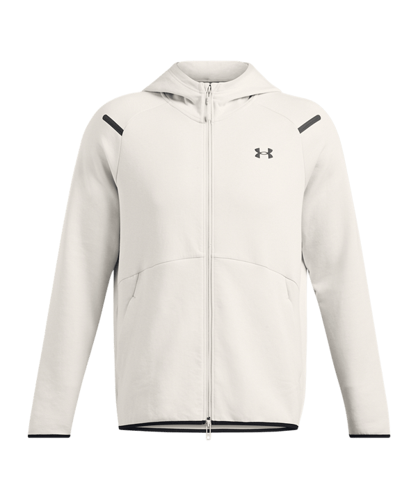 Under Armour Unstoppable Fleece Kapuzenjacke Weiß F110 - weiss
