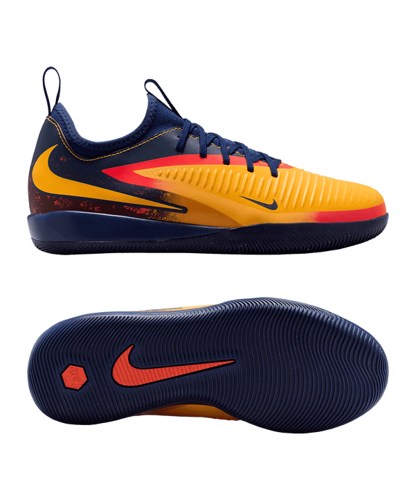 Nike Phantom 6 Low Academy IN Erling Haaland Force 9 Kids Orange F800 - orange