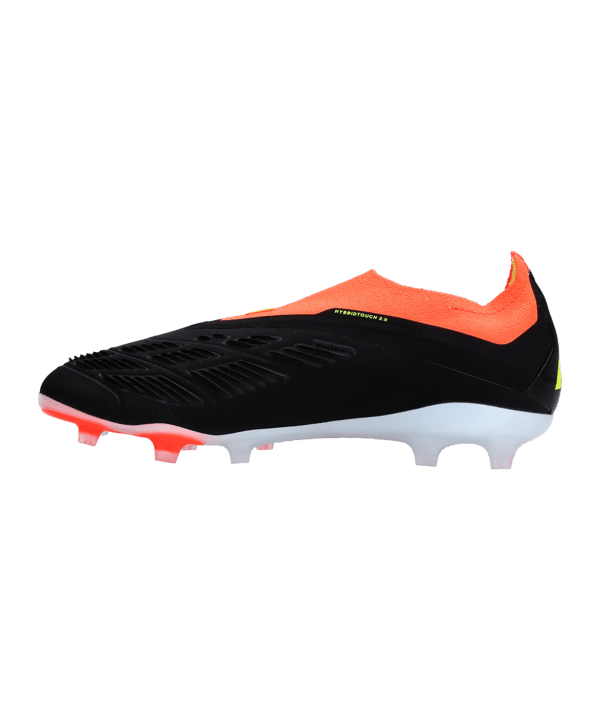 adidas Predator Elite LL FG Solar Energy Kids Schwarz Weiss Rot - schwarz