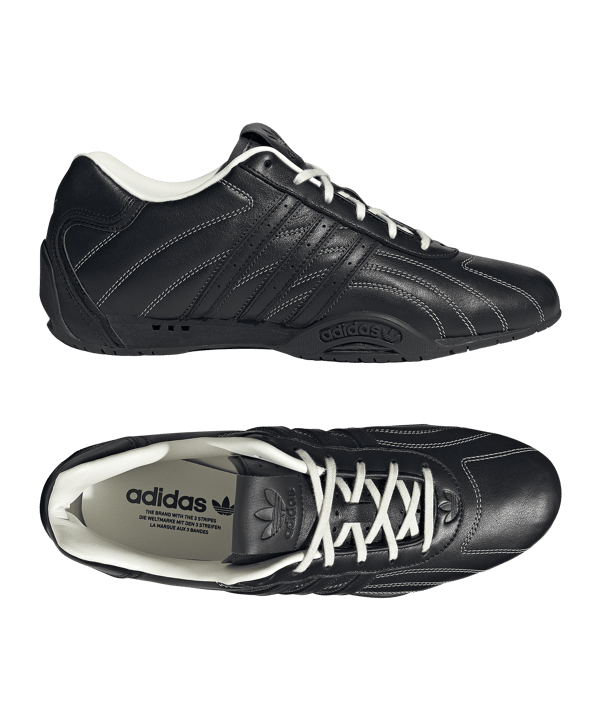 adidas Originals Adiracer Lo Schwarz - schwarz