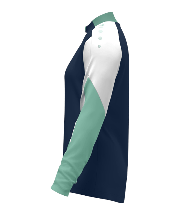 JAKO Dynamic Ziptop Sweatshirt Damen Blau F915 - blau