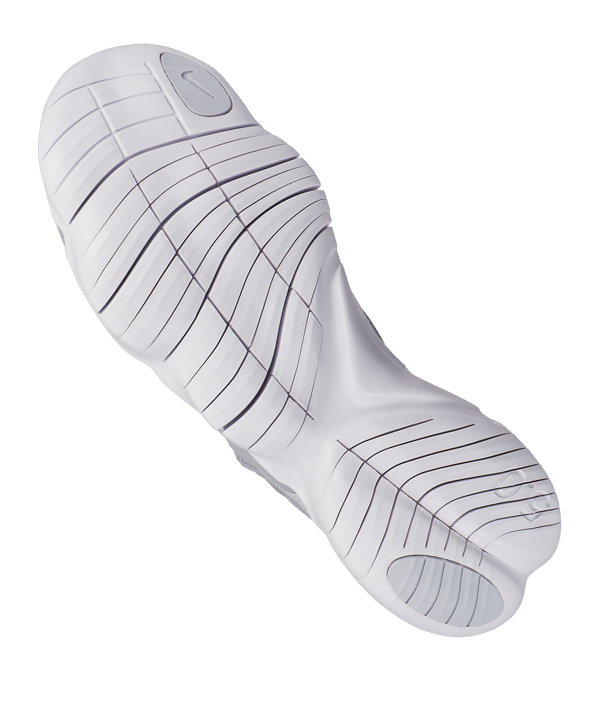 Nike Free RN 5.0 Running Damen Grau WeissF001 - grau