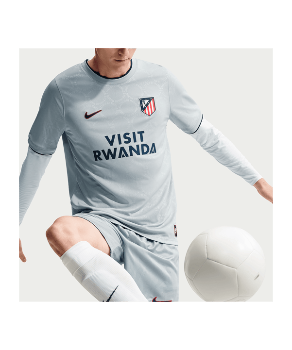 Nike Atletico Madrid Prematch T-Shirt 2026/2027 Gris C087 - gris