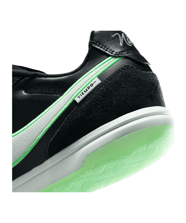 Nike Tiempo Streetgato Low IN Shadow Schwarz F001