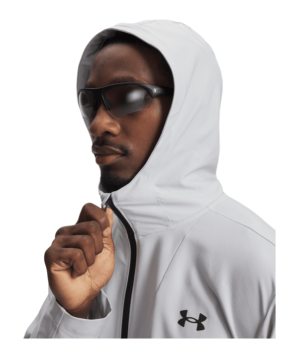 Under Armour Unstoppable Woven Jacke Grau F014