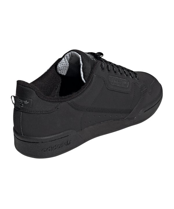 adidas Originals Continental 80 Sneaker Schwarz - schwarz