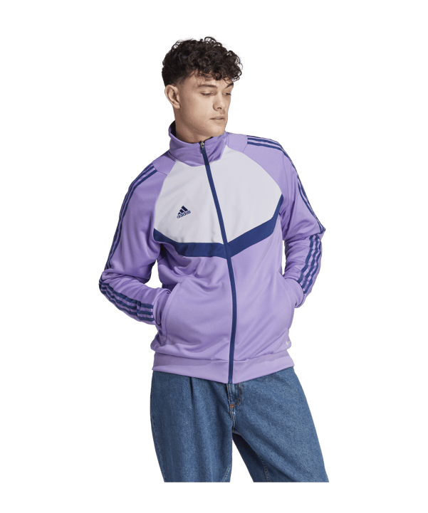 adidas Tiro Jacke Lila - lila