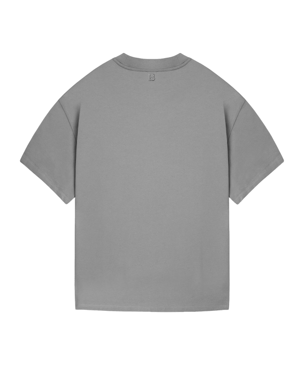 Burocs Basic Oversized T-Shirt Grau - grau