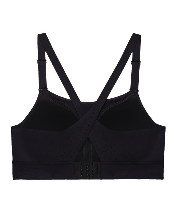 Under Armour Rush High Sport-BH Damen Schwarz F001 - schwarz