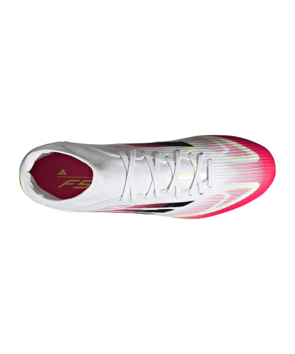 adidas F50 League Mid FG Pure Victory Weiss - weiss
