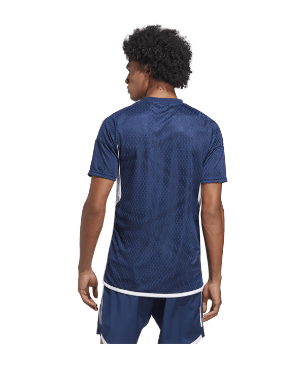 adidas Tiro 23 Competition Match Trikot Blau Weiss - dunkelblau