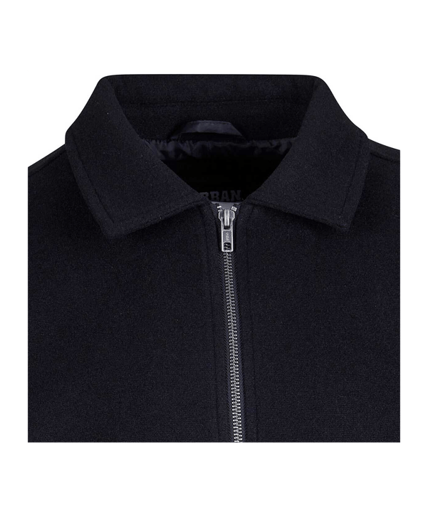 Urban Classic Basic Blousjacke Jacke Schwarz - schwarz