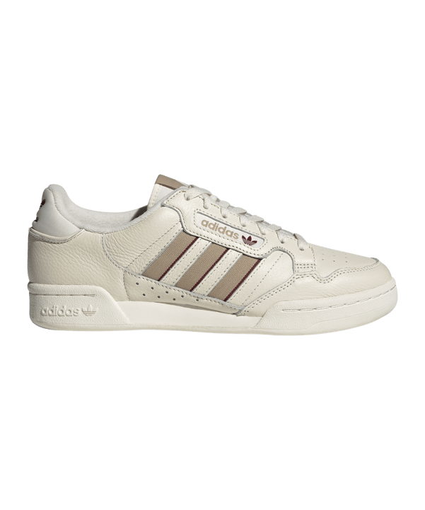 adidas Originals Continental 80 Beige Braun - weiss