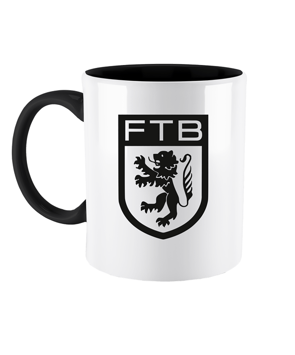 FT Braunschweig Tasse Wappen Schwarz - schwarz