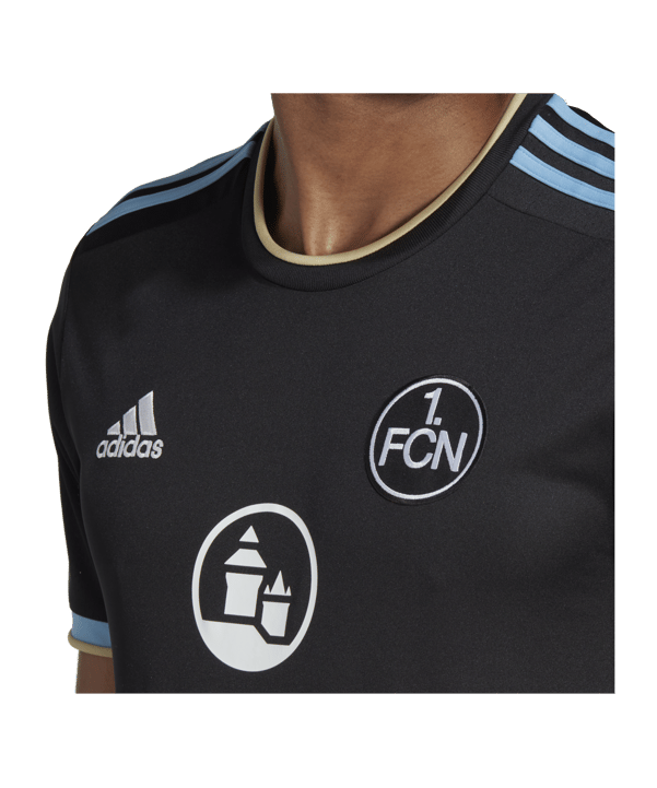 adidas 1. FC Nürnberg Trikot 3rd 22/23 Schwarz - schwarz