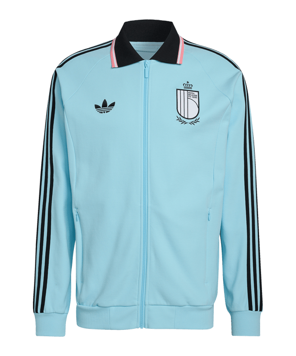 adidas KBVB Belgien Jacke Blau - blau