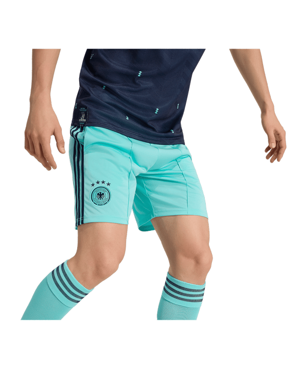 adidas DFB Deutschland Short Away WM 2026 Türkis - tuerkis
