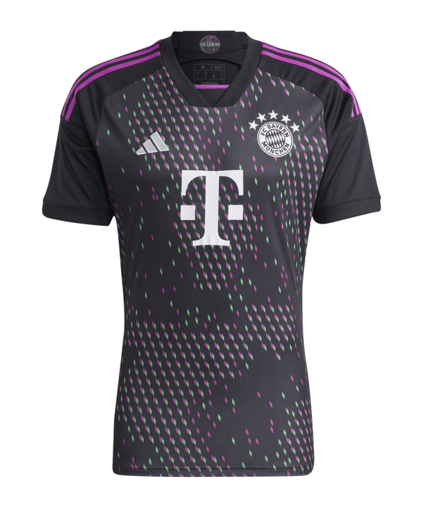 adidas FC Bayern München Trikot Away 2023/2024 Schwarz - schwarz