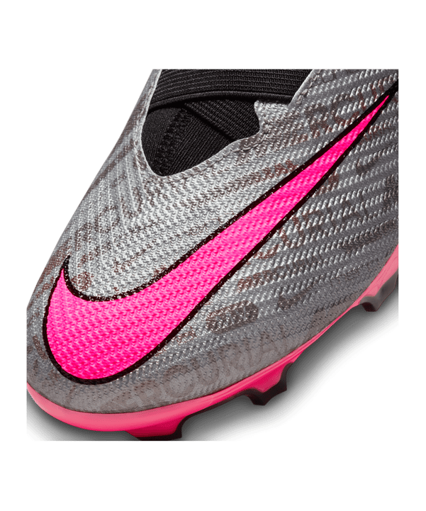 Nike Jr Air Zoom Mercurial Superfly IX Pro FG XXV Kids Silber Pink F060 - silber