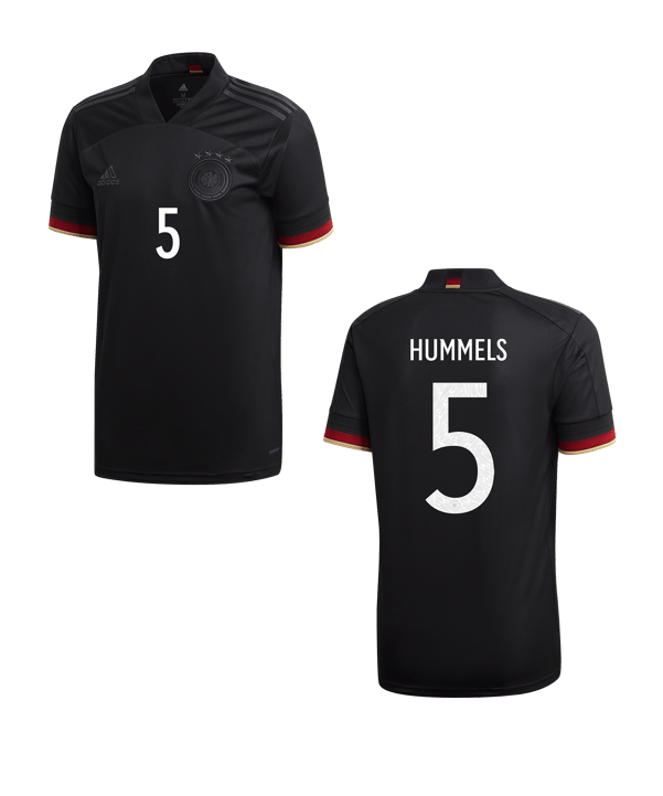 adidas DFB Deutschland Trikot Away EM2020 Hummels Kids - schwarz