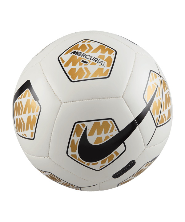 Ballon de Training Nike Mercurial Fade blanc doré F102 - blanc