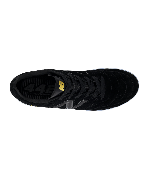 New Balance 442 Pro LS V2 IN Flash Point Schwarz FBK2 - schwarz